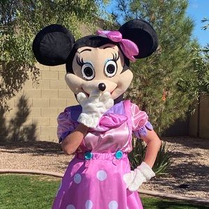 Adult Minnie Mouse Costume. Size Medium